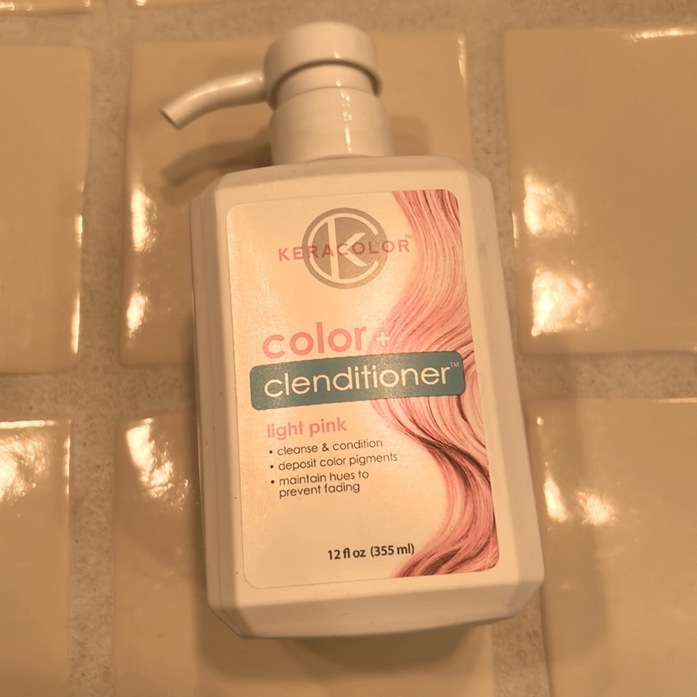 Keracolor color+clenditioner light pink
